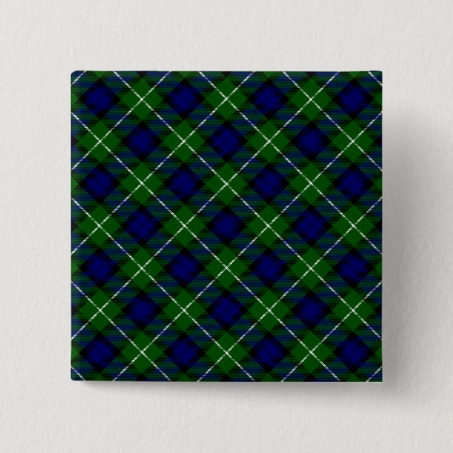 Chapa Cuadrada Placa azul lamont (Anverso)