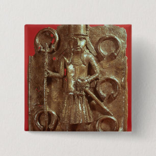 Chapa Cuadrada Placa de Benin