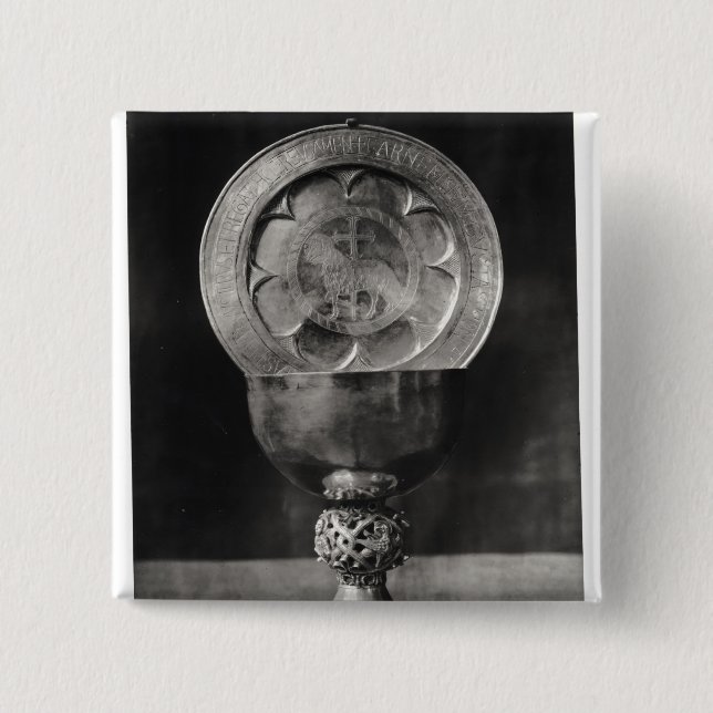 Chapa Cuadrada Placa de la cáliz y de la eucaristía (Anverso)