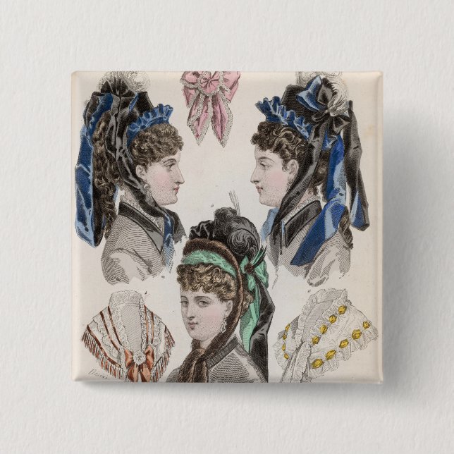 Chapa Cuadrada Placa de moda (Anverso)