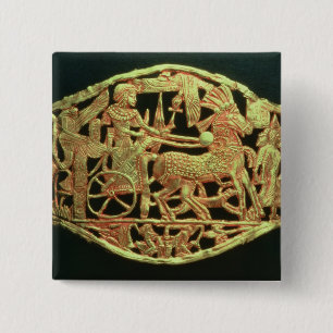 Chapa Cuadrada Placa o hebilla a cielo abierto