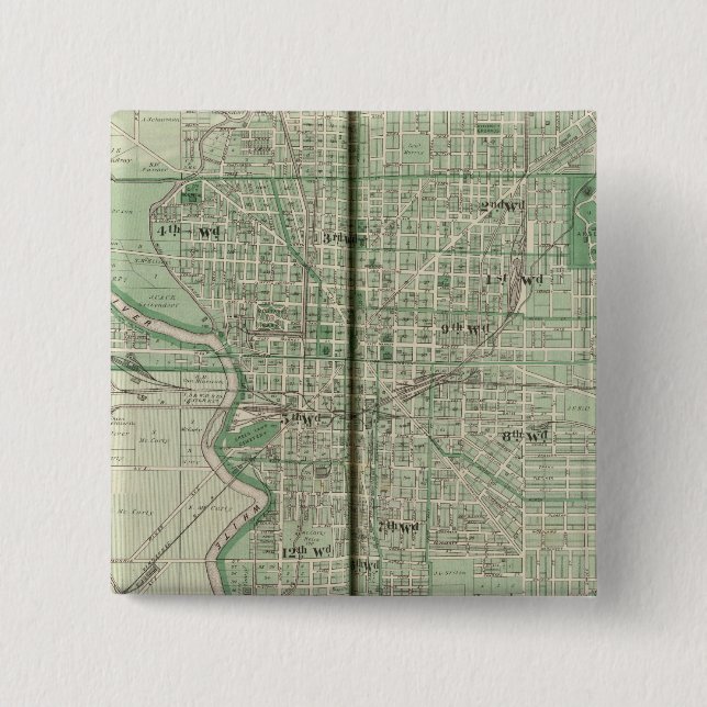 Chapa Cuadrada Plan de Indianápolis (Anverso)