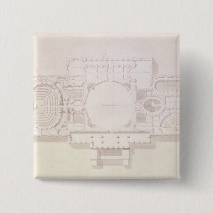 Chapa Cuadrada Plan de la historia principal del capitolio,