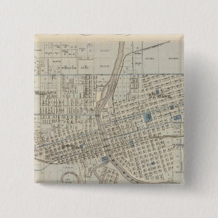 Chapa Cuadrada Plan Des Moines, Condado de Polk, Iowa