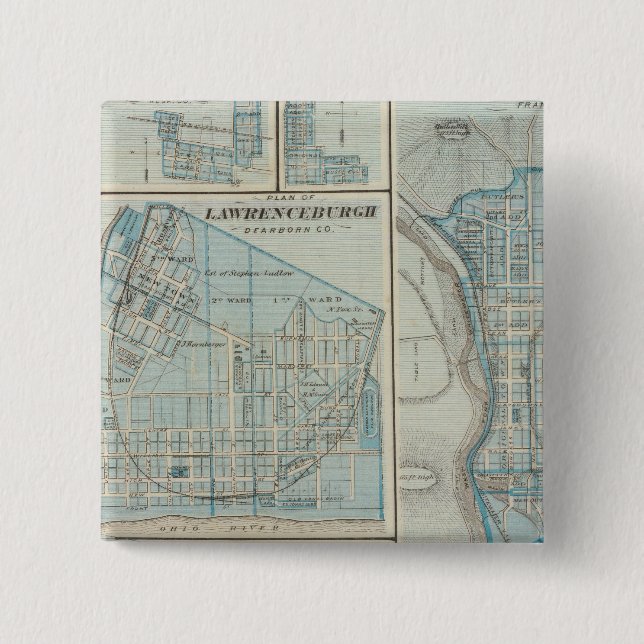 Chapa Cuadrada Plan Lawrenceburgh (Anverso)