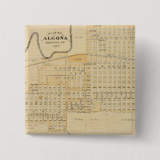 Chapa Cuadrada Planes de Algona, Boonsboro y Boone, Iowa