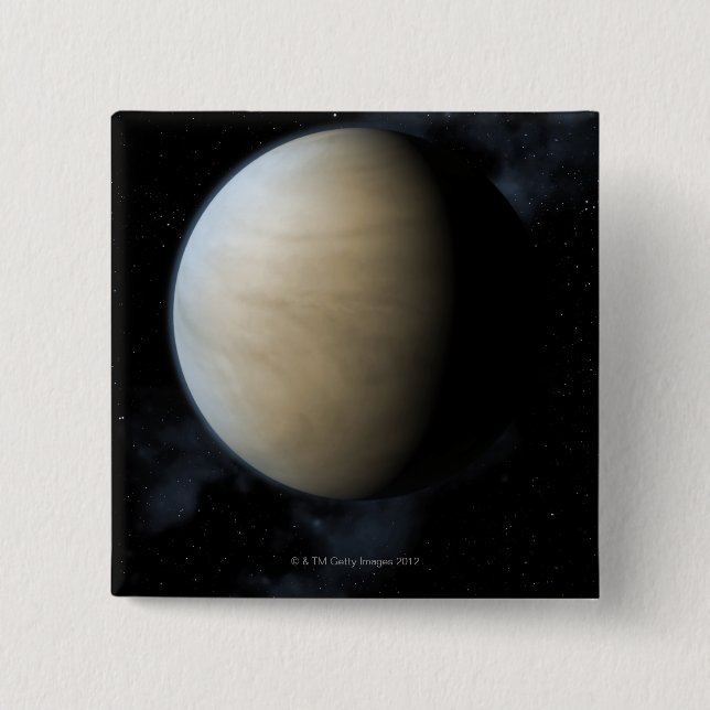 Chapa Cuadrada Planet Venus (Anverso)