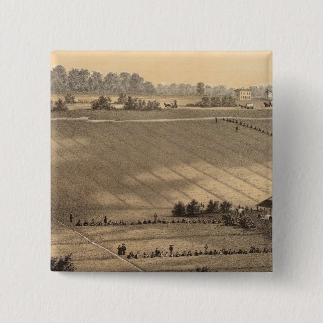 Chapa Cuadrada Plantación Stafford Forge Cranberry, West Creek (Anverso)