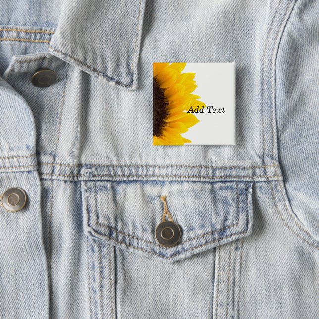 Chapa Cuadrada Plantilla giratoria, texto en negrita (In situ)