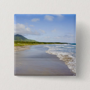 Chapa Cuadrada Playa de Windward, Nevis