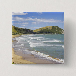 Chapa Cuadrada Playa Makorori cerca de Gisborne, Eastland, New 2