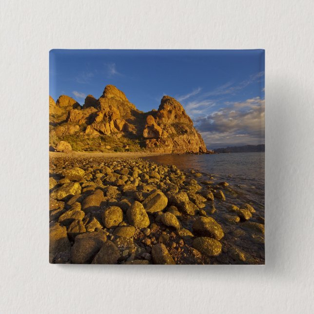 Chapa Cuadrada Playa rocosa en Isla Carmen, en el Golfo de (Anverso)