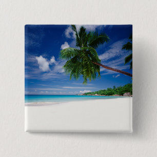Chapa Cuadrada Playa tropical el Seychelles