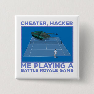 Chapa Cuadrada Playing a Battle Royale Game