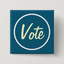 Chapa Cuadrada Plaza de VOTACIÓN