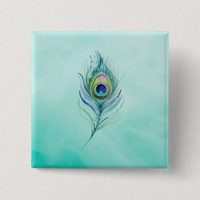 Chapa Cuadrada Pluma (Anverso)
