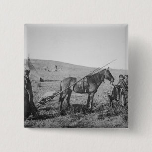 Chapa Cuadrada Población del Cree del nativo americano de Canadá