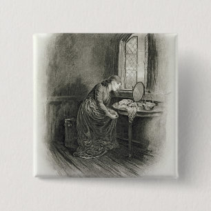 Chapa Cuadrada Poco Dorrit, de 'Charles Dickens: Un abo del