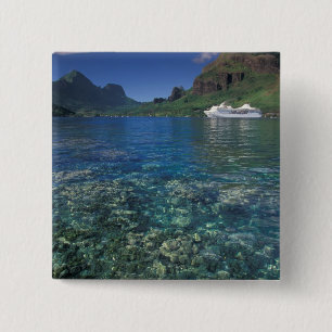 Chapa Cuadrada Polinesia Francesa, Moorea. Bahía de Cooks. Crucer