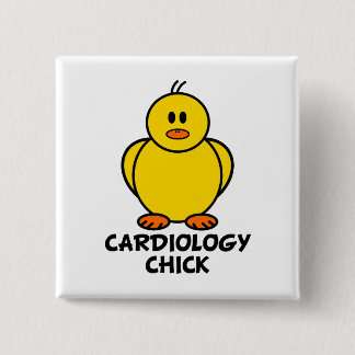 Chapa Cuadrada Polluelo de la cardiología