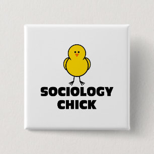 Chapa Cuadrada Polluelo de la sociología