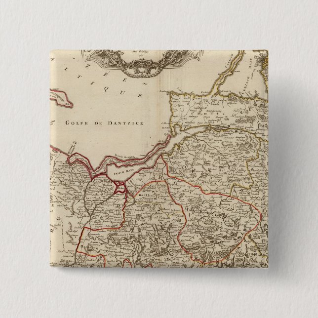 Chapa Cuadrada Polonia 3 (Anverso)