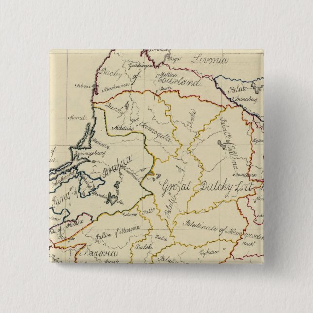 Chapa Cuadrada Polonia 4 (Anverso)