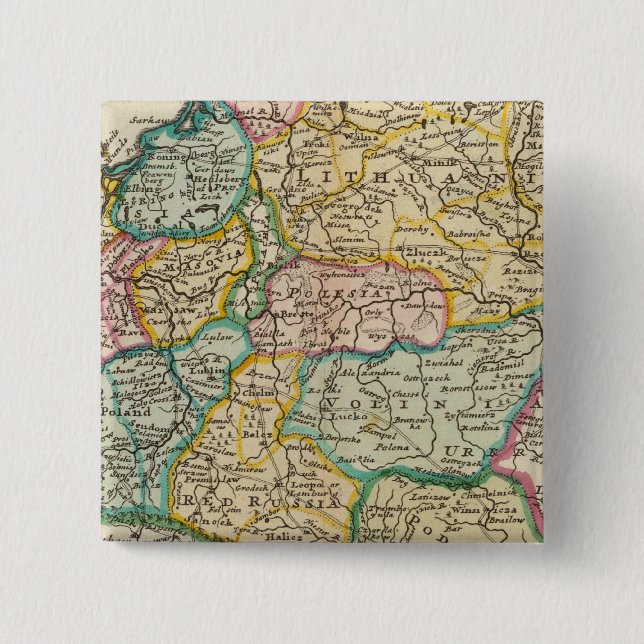 Chapa Cuadrada Polonia 6 (Anverso)