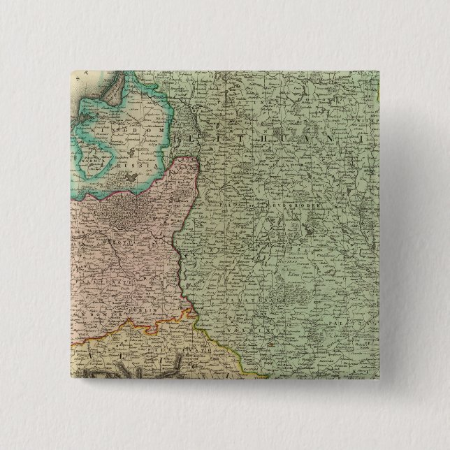 Chapa Cuadrada Polonia, Lituania 2 (Anverso)