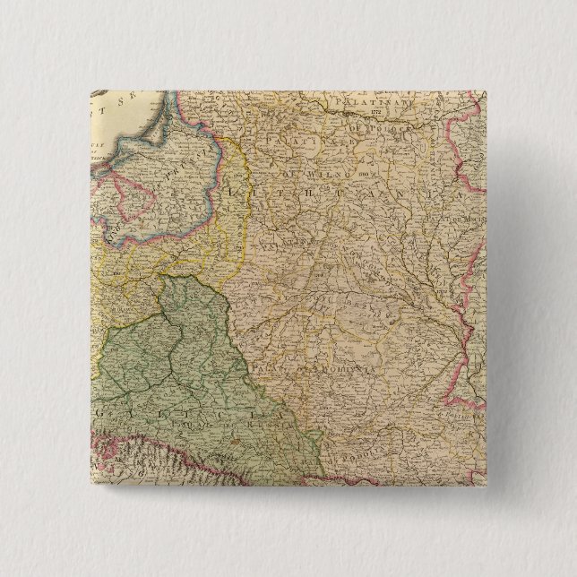 Chapa Cuadrada Polonia, Prusia 2 (Anverso)