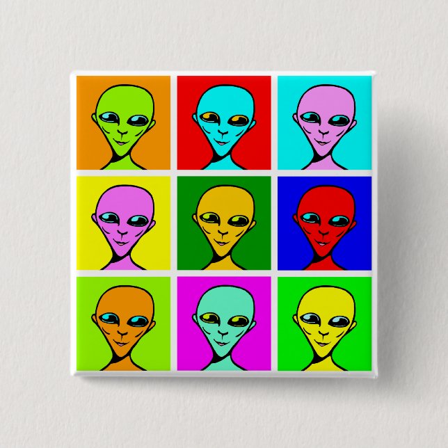 Chapa Cuadrada Pop múltiple (Anverso)