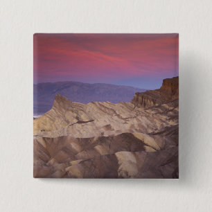 Chapa Cuadrada Por la mañana primera luz sobre Zabriskie Point y