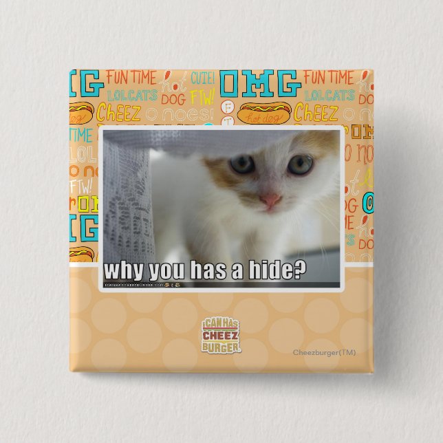 Chapa Cuadrada ¿Por qué usted tiene una piel? (Anverso)