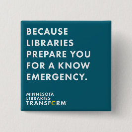 Chapa Cuadrada Porque sepa verde azulado abotone