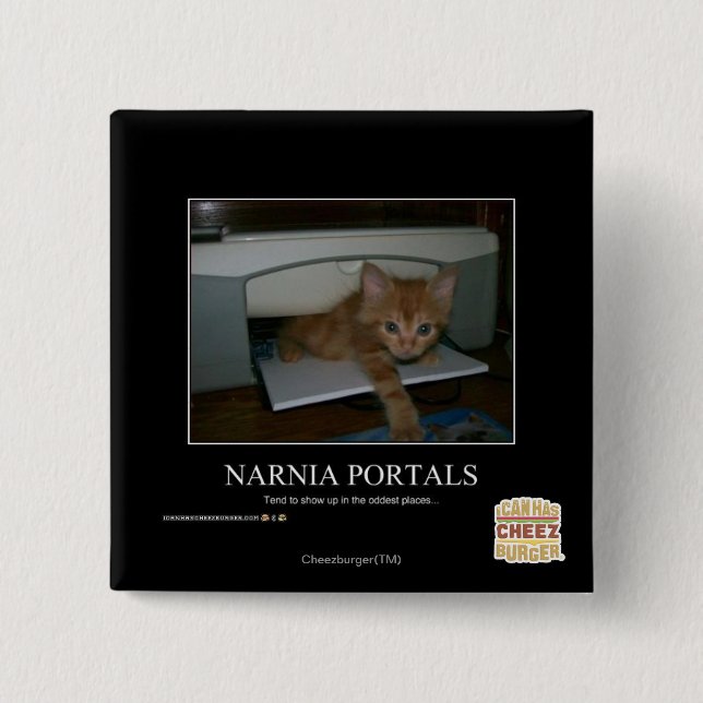 Chapa Cuadrada Portales de Narnia (Anverso)