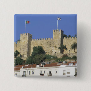 Chapa Cuadrada Portugal, Lisboa. Castelo de Sao Jorge.