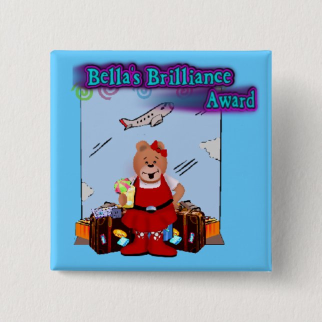 Chapa Cuadrada 'premio de s Brillance - viaje (Anverso)