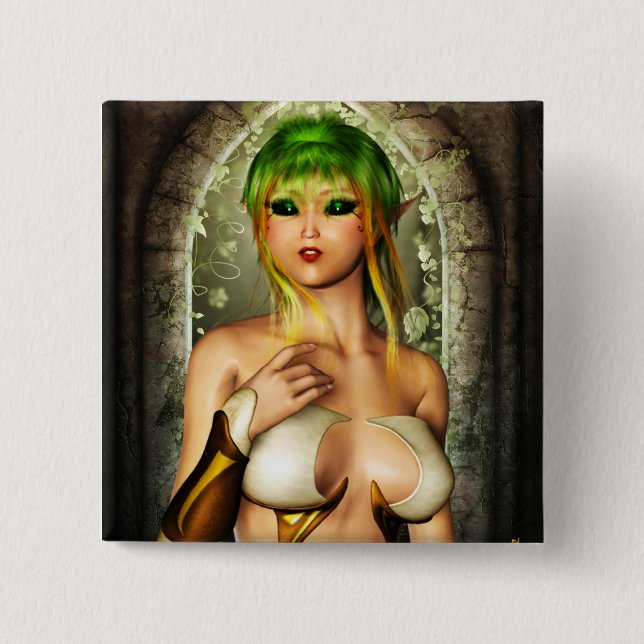 Chapa Cuadrada Preocupación (Anverso)