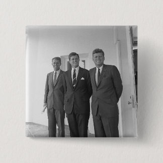 Chapa Cuadrada Presidente John Kennedy y Brothers American Camelo