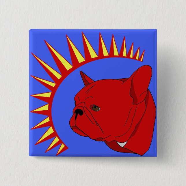 Chapa Cuadrada Presidente Tuck (Anverso)