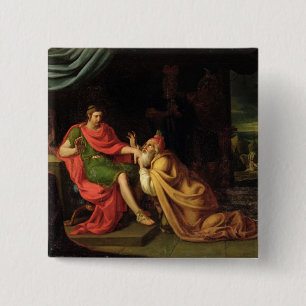 Chapa Cuadrada Priam y Aquiles