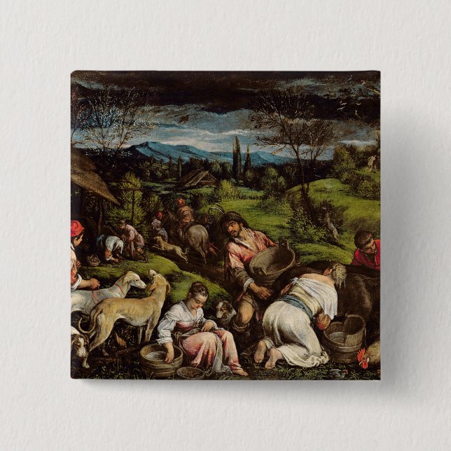Chapa Cuadrada Primavera, 1576 (Anverso)