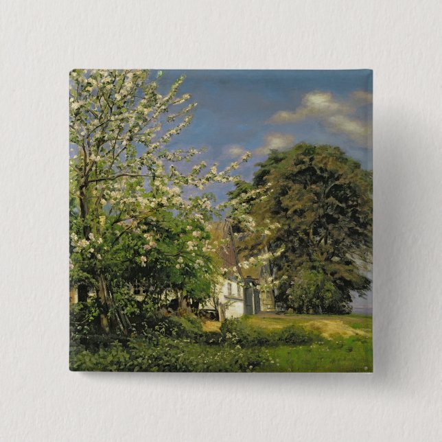 Chapa Cuadrada Primavera Blossom, 1908 (Anverso)