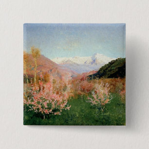 Chapa Cuadrada Primavera en Italia, 1890