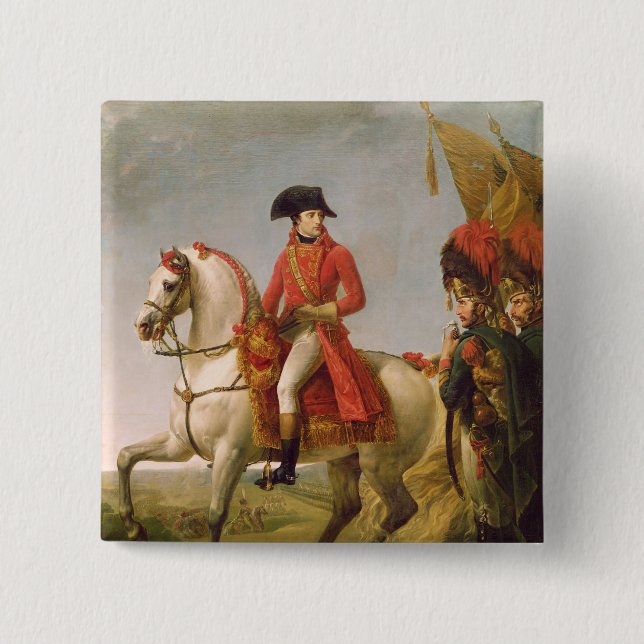 Chapa Cuadrada Primer cónsul de Napoleon Bonaparte (Anverso)