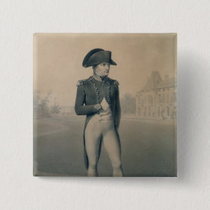 Chapa Cuadrada Primer cónsul de Napoleon Bonaparte en Malmaison