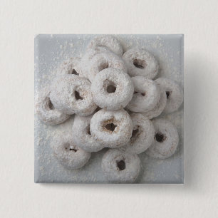 Chapa Cuadrada Primer de buñuelos pulverizados en una placa