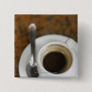 Chapa Cuadrada Primer de una taza del café 2