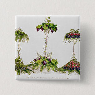 Chapa Cuadrada Primer premio para la decoración de la tabla