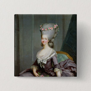 Chapa Cuadrada Princesa de Marie-Teresa de Saboya-Carignan